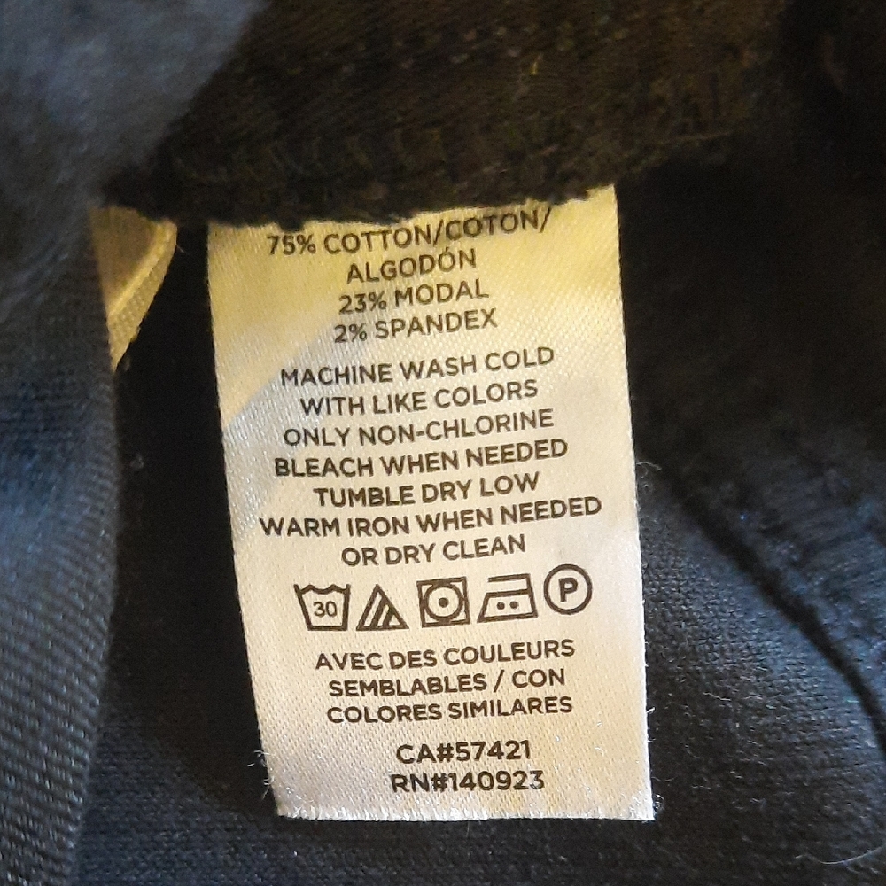 LOFT Jet Black Corduroy Pants - Picture 4 of 8